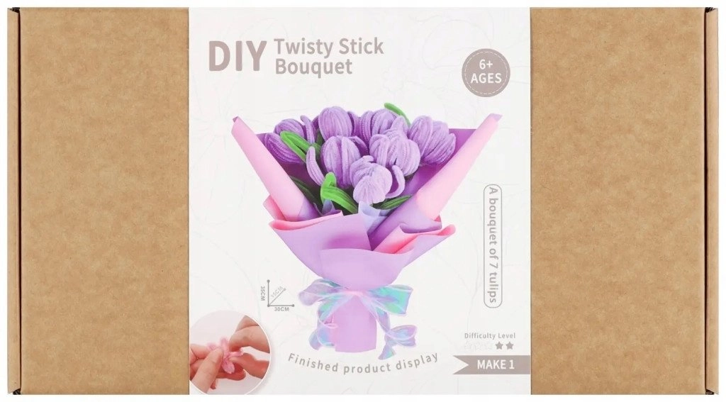 Mega Creative ZEST KREAT FLOWERS VIOLET
