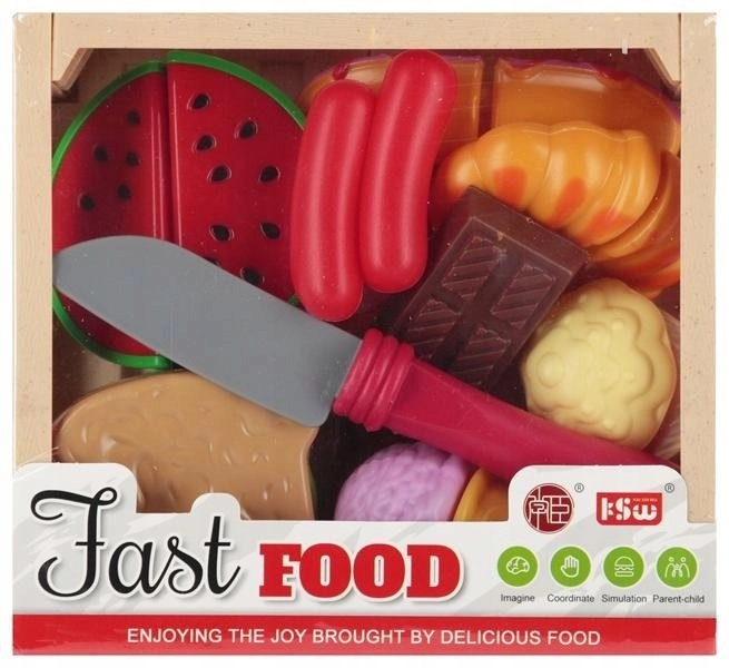 Mega Creative KITCHEN SET FOOD 17X16X6