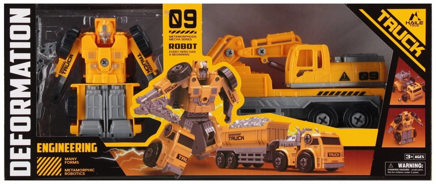 Mega Creative ROBOT AUTO TRUCK EXCAVATOR
