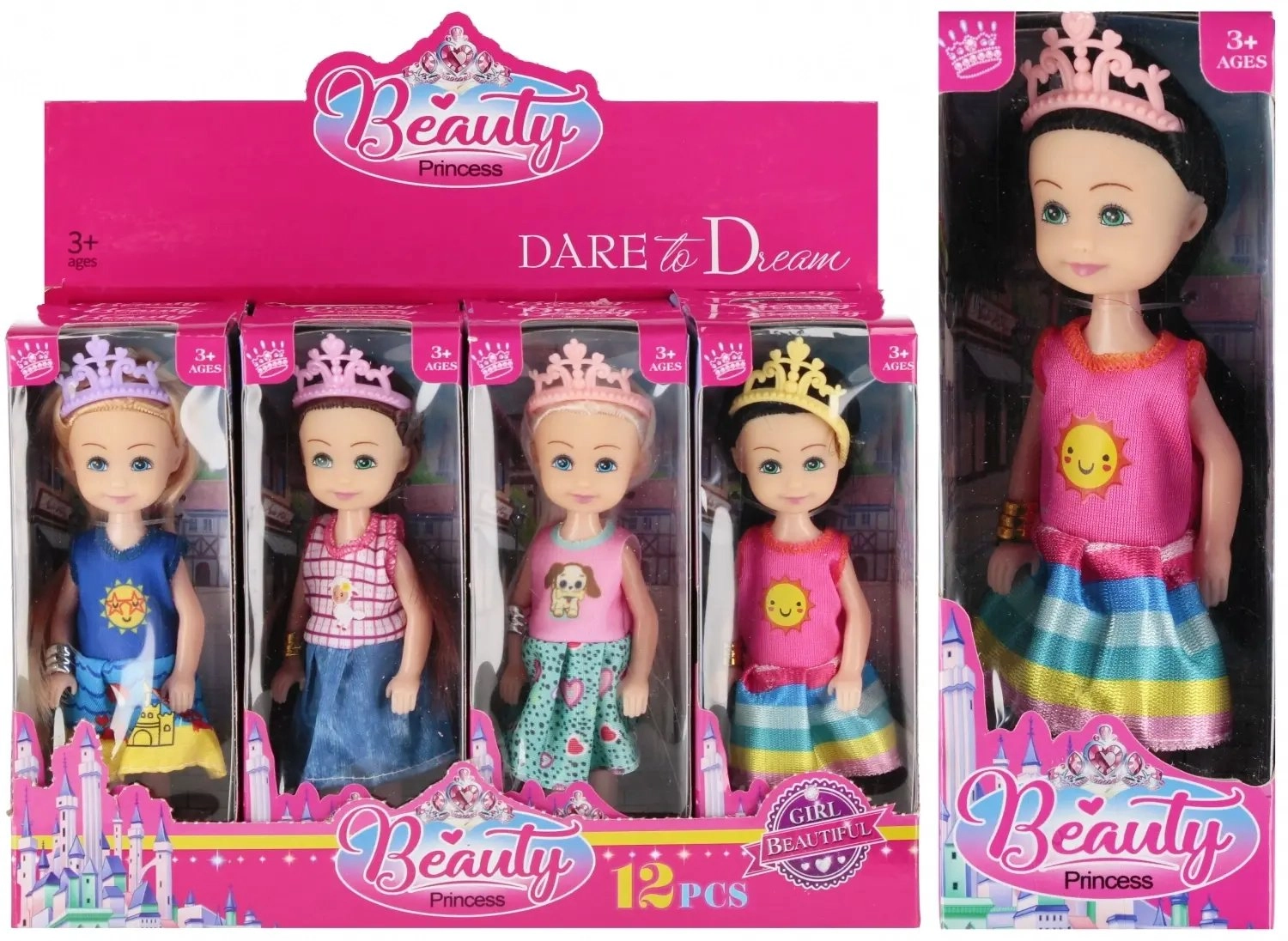 Mega Creative DOLL 15CM PRINCESS 6X16X3
