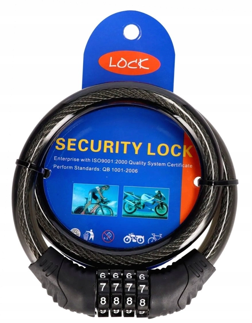 Mega Creative AKCES BIKE COMBINATION LOCK