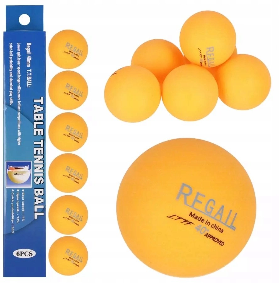 PILECZKI DO PING-PONGA 6SZT 4X27X4 MC
