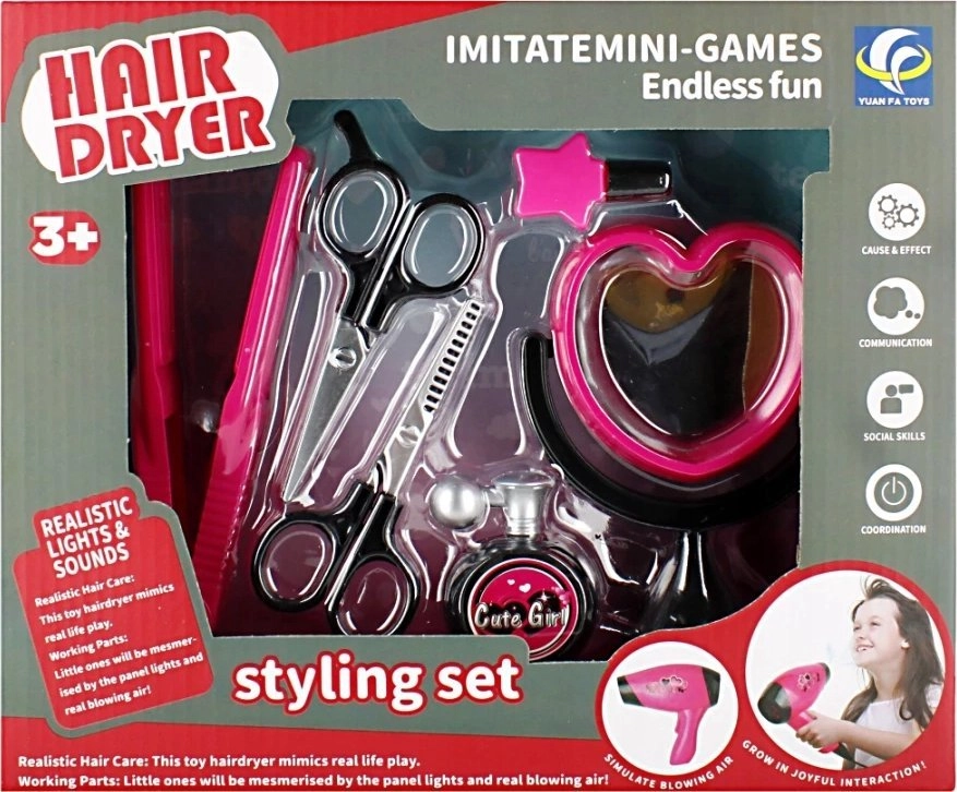 MEGA CREATIVE HAIRDRESS BEAUTY SET 532509