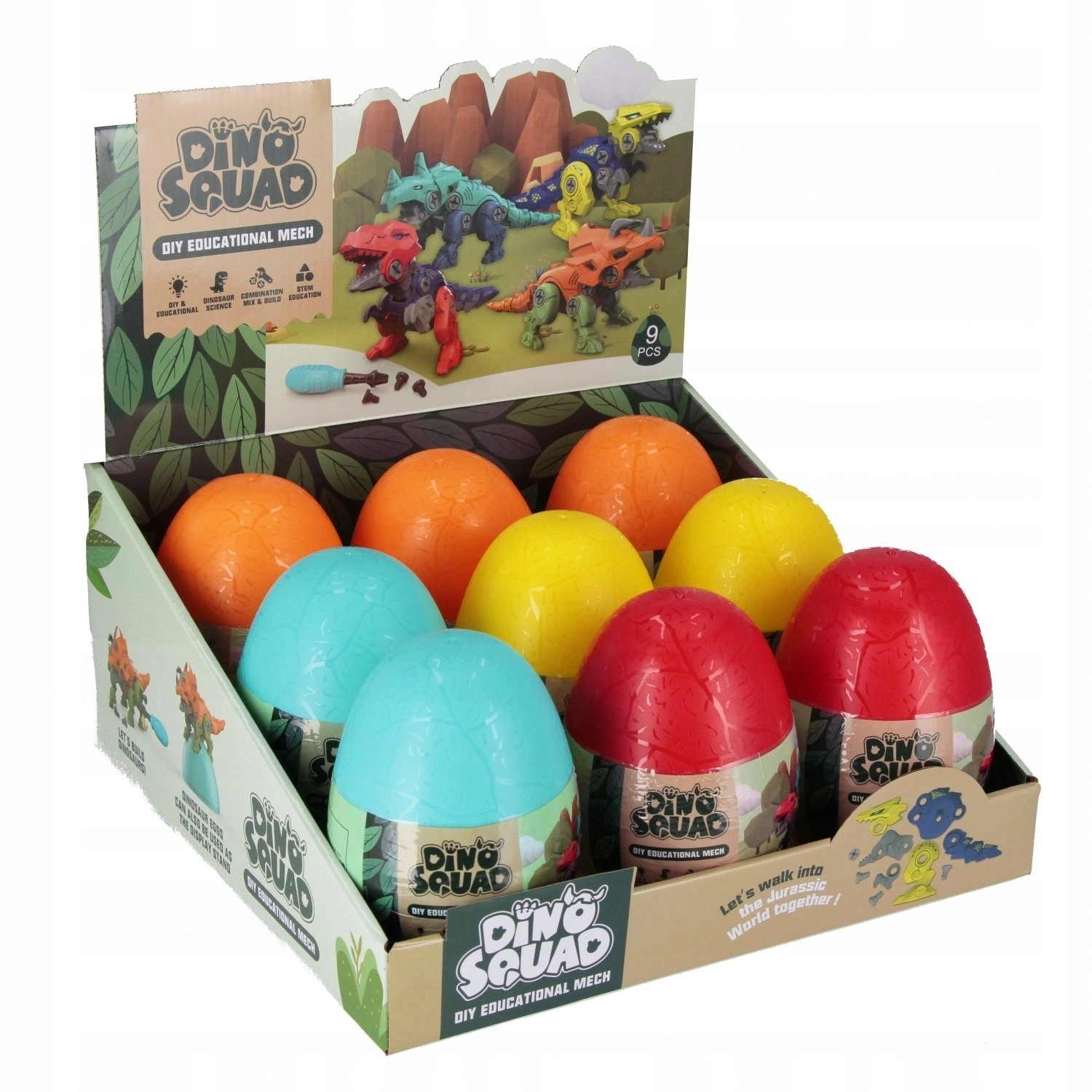 Mega Creative DINOSAUR figure for egg