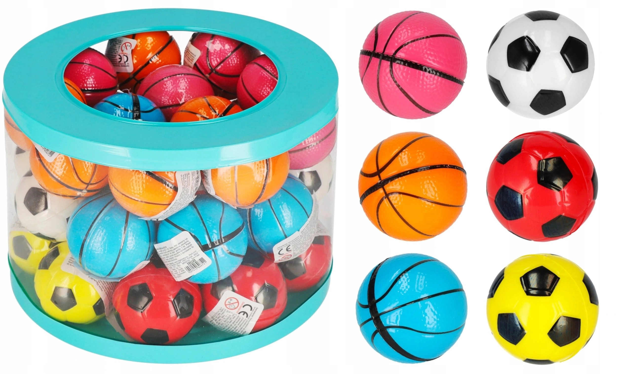 Mega Creative BUMPER BALL 6CM MIX