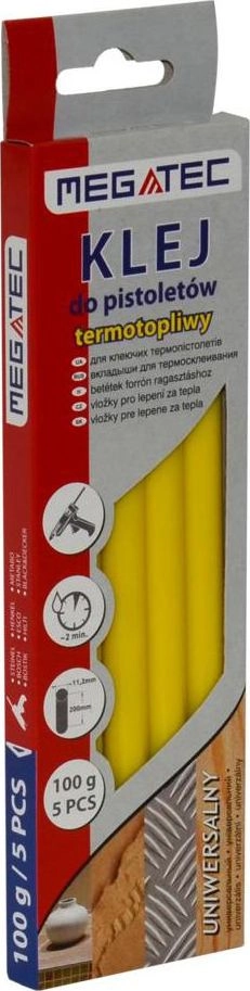 Megatec adhesive cartridges 11 mm x