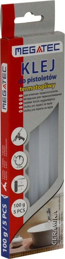 Wkłady klejowe Megatec do ceramiki 11