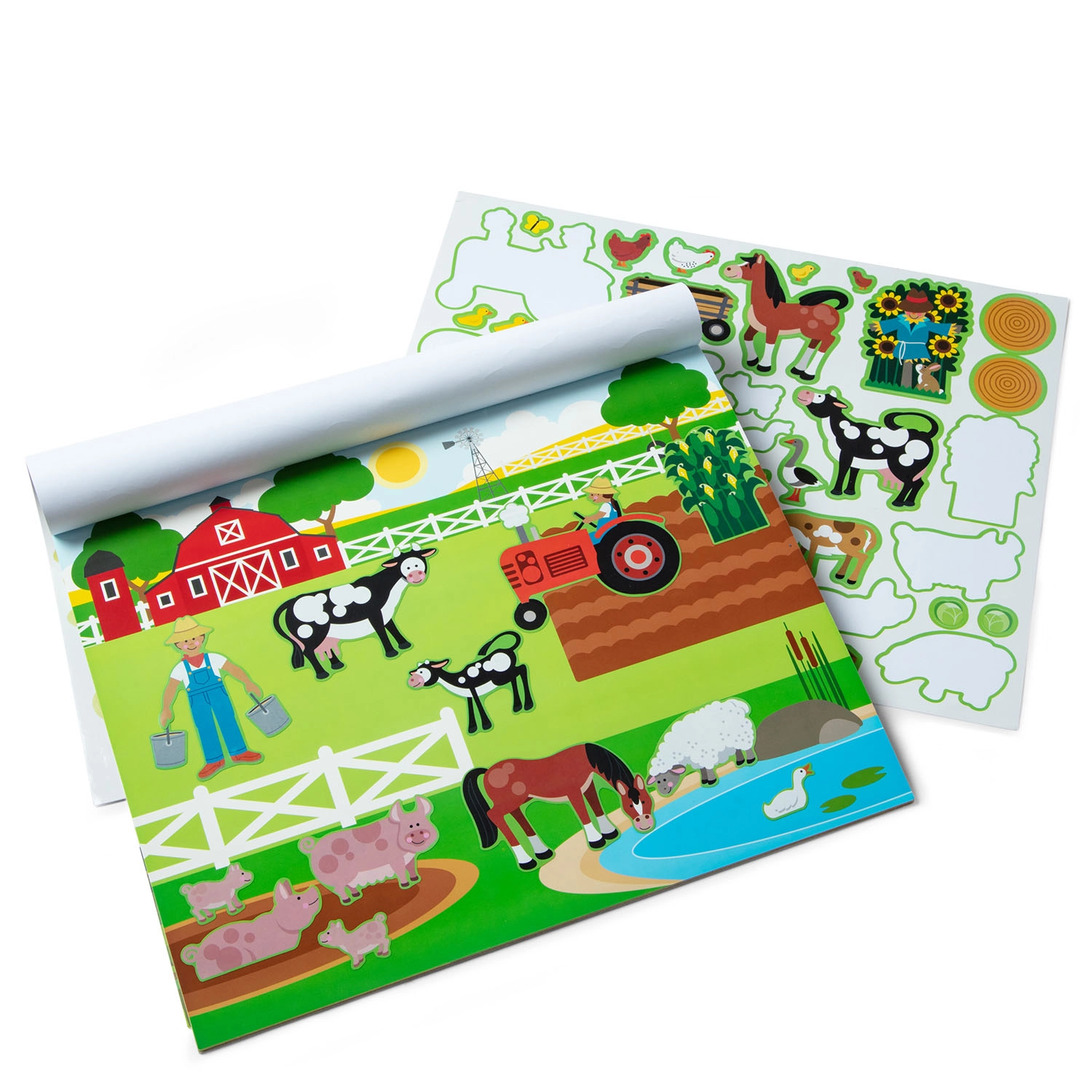 Melissa  Doug - Reusable Sticker Pad