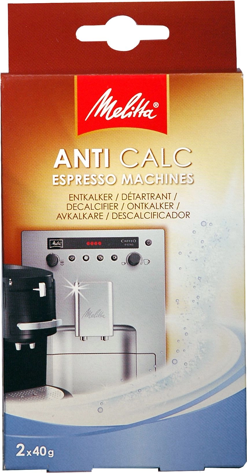 Melitta Odkamieniacz do ekspresów 2x40g 17858