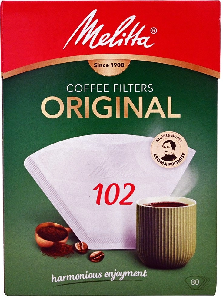 COFFEE FILTER 102 WHITE 80-P 97073
