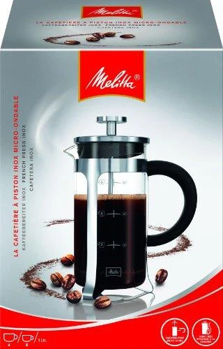 Melitta French Press Premium Black Stainless