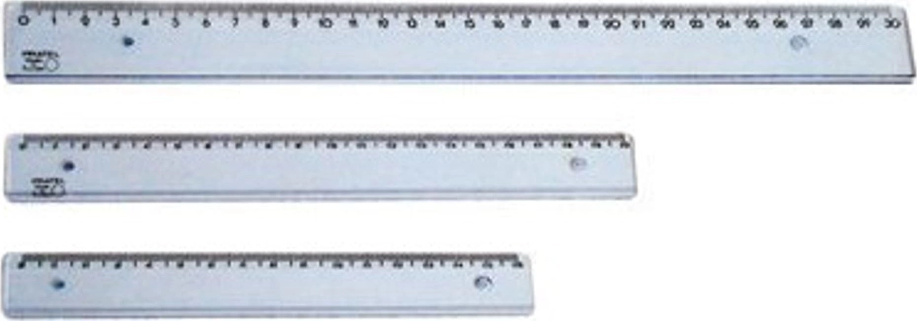 MemoBe Plastic ruler MemoBe Pratel 50cm