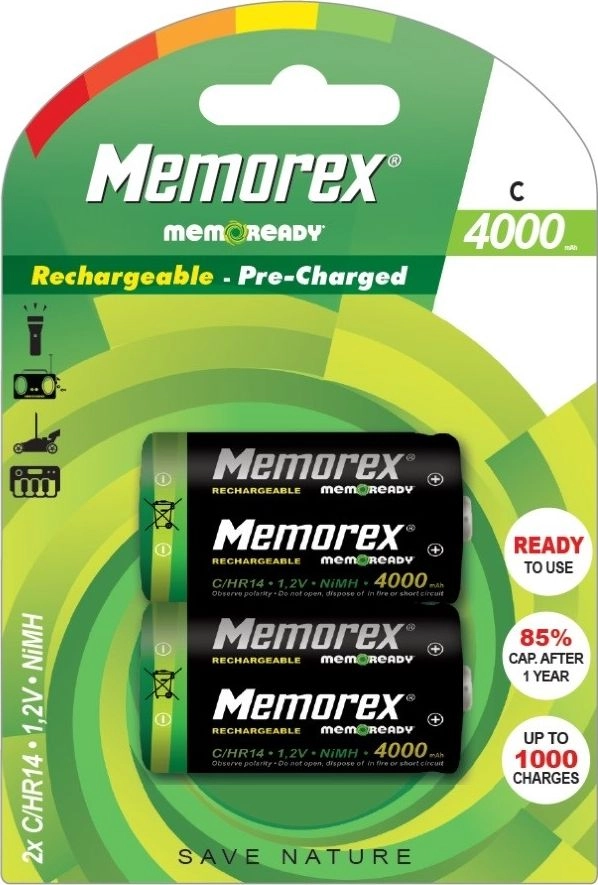 Memorex Battery C / R14 4000mAh