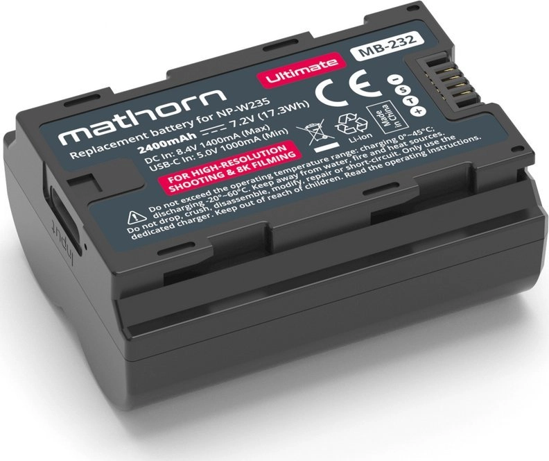 Mentor Battery Mathorn MB-232 Ultimate 2400mAh