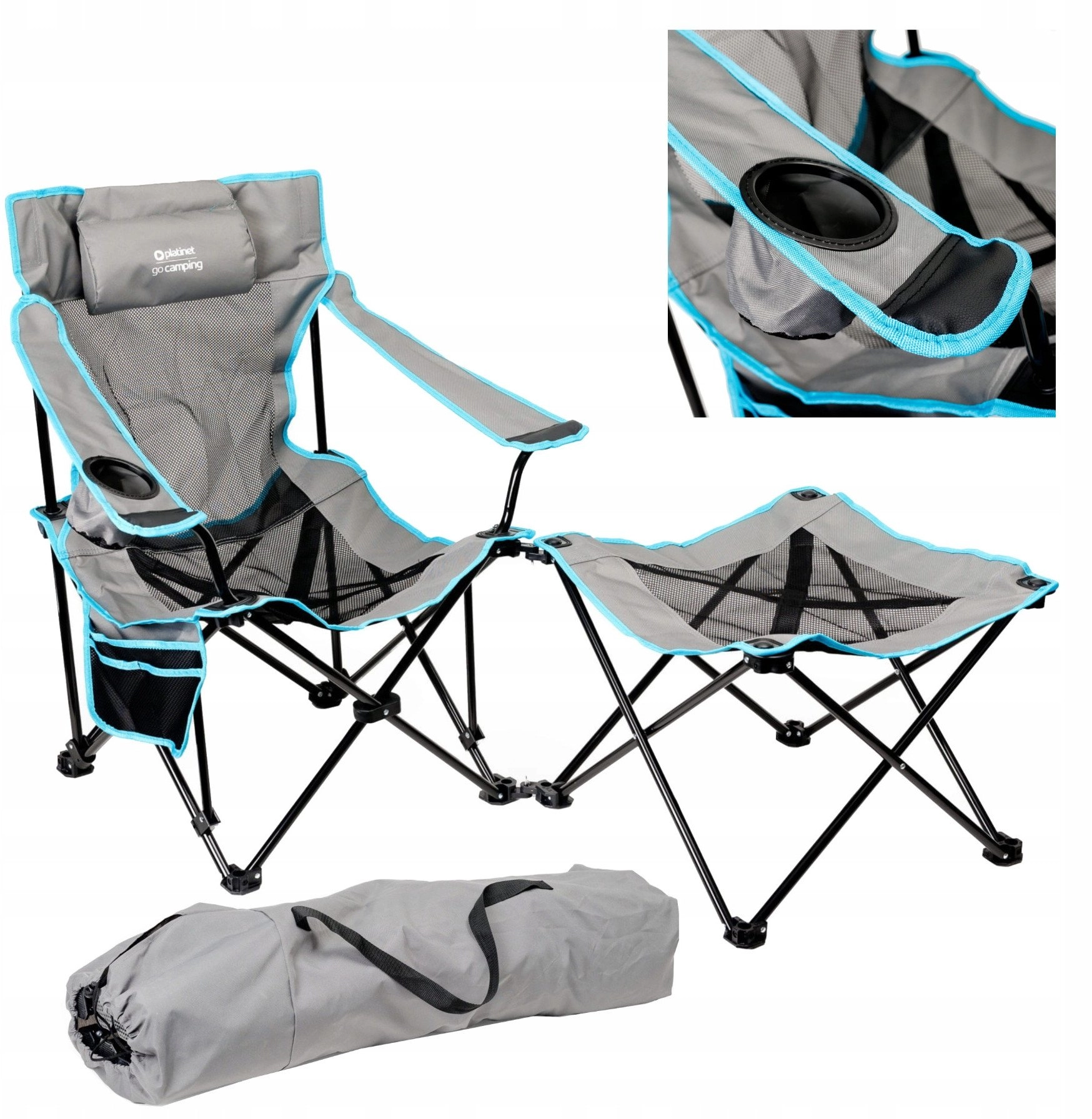 PLATINET CAMPING SET OF 2 FOLDING