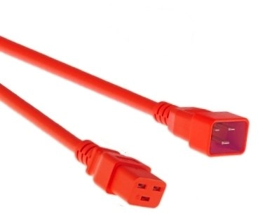 Kabel zasilający Mercodan Str�mkabel R�d C20-C19