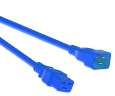 Kabel zasilający Mercodan Str�mkabel Bl� C20-C19