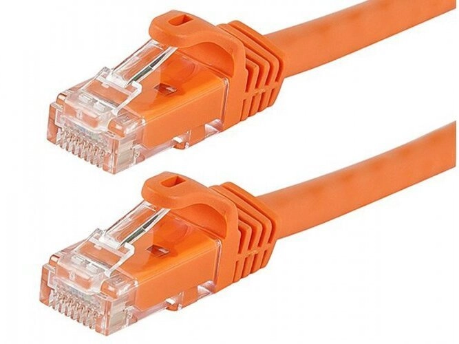 Mercodan Mercodan 551215 kabel sieciowy Pomarańczowy