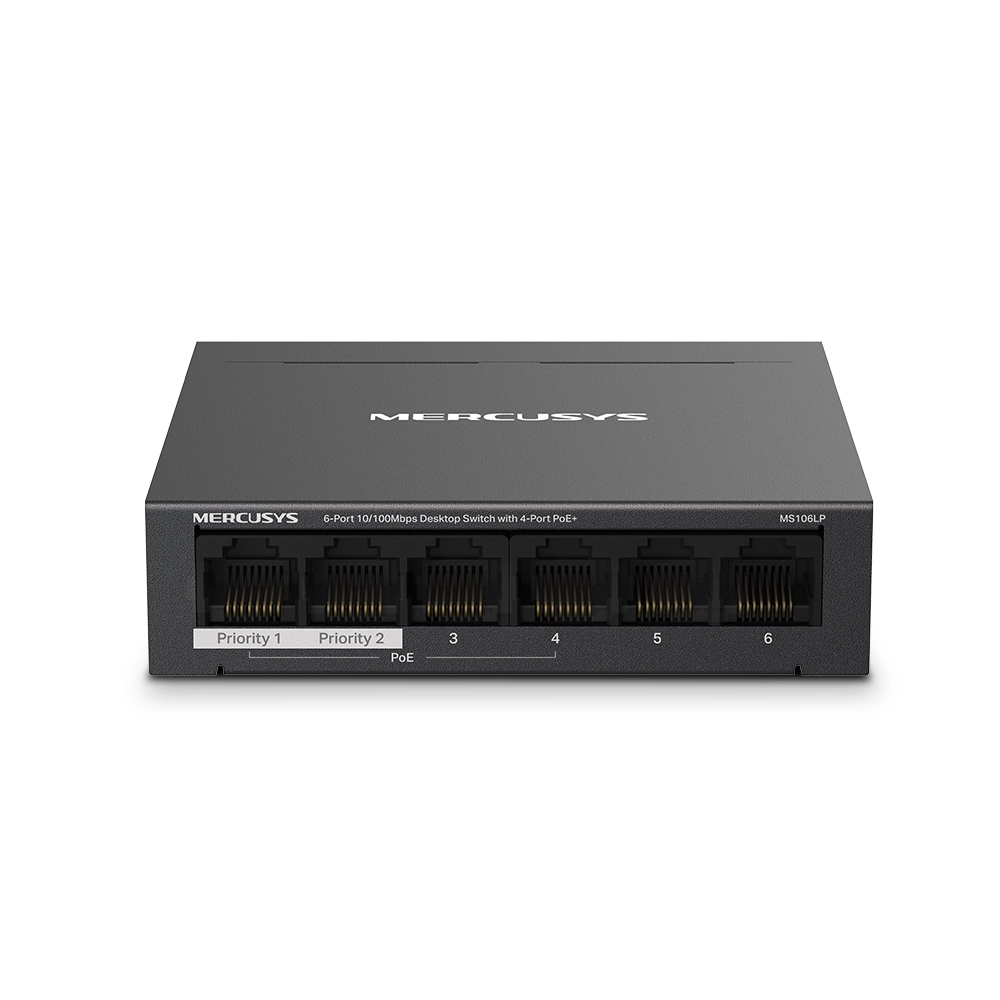 Mercusys 6-Port 10/100Mbps Desktop Switch with