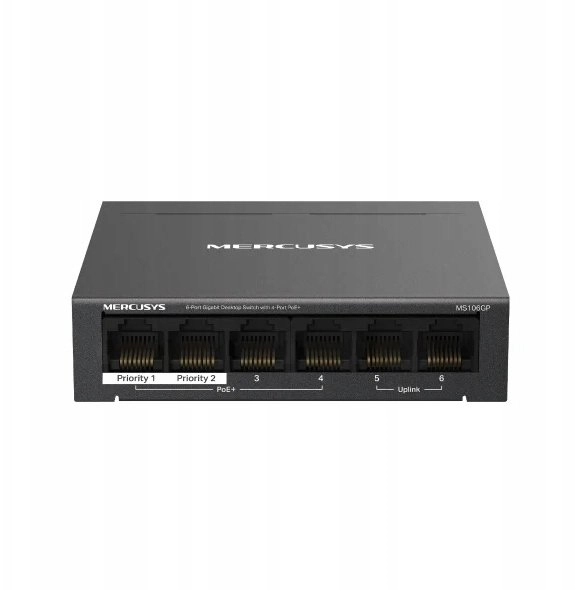 Switch Mercusys MERCUSYS switch MS106GP (6xGbE