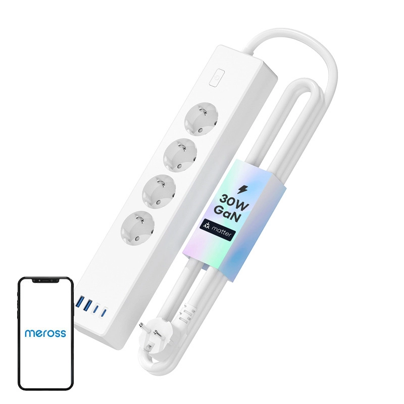 Meross MSP844(EU) intelligent fast-charging power strip