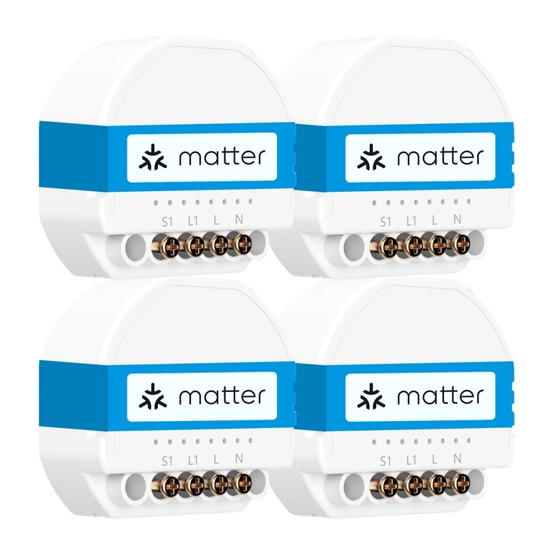 MEROSS MSS815MAQUA-UN 4-Pack Smart Wi-Fi Switches