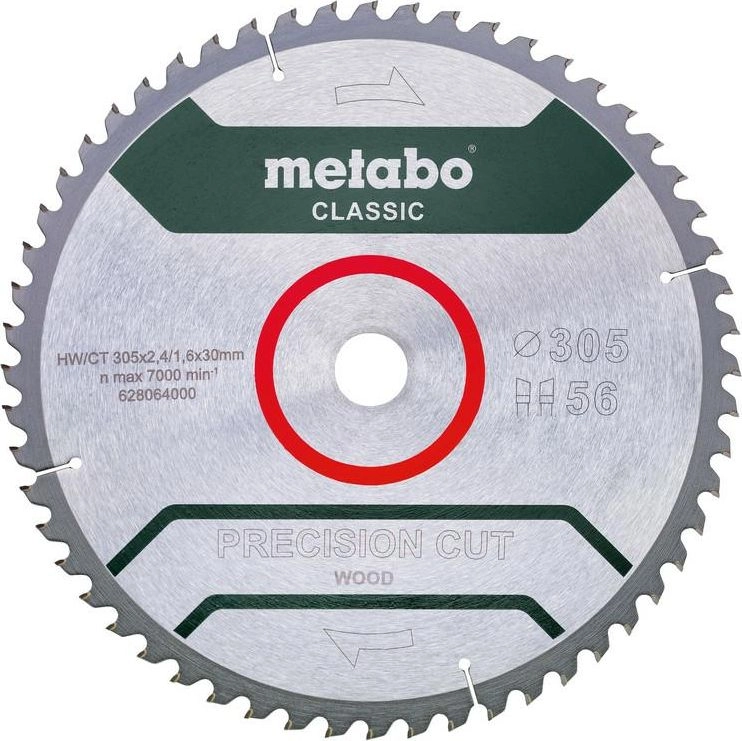 Circular saw 305mm 628064000 MET628064000 4007430273642