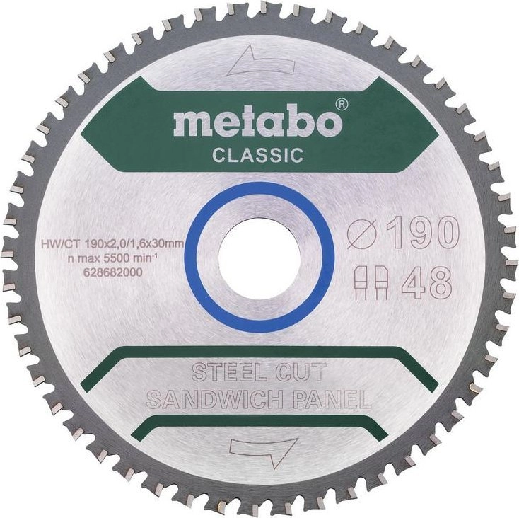 METABO CIRCULAR SAW FZ/FA 190x30x48z STEEL