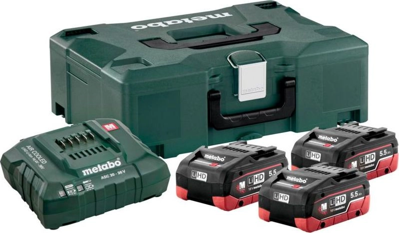 METABO BATTERY SET 3 x 5