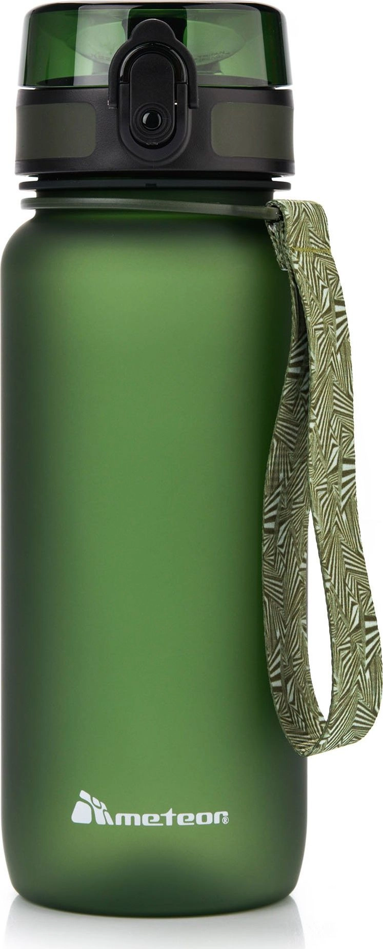Meteor Bottle with strainer green 650