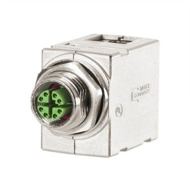 METZ CONNECT control cabinet bushing X-coded