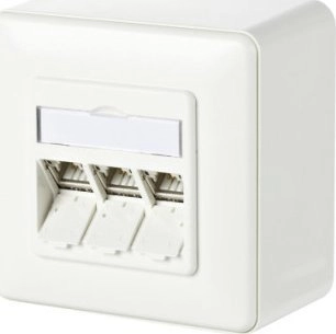 Metz METZ CONNECT C6Amodul 3-port surface-mounted