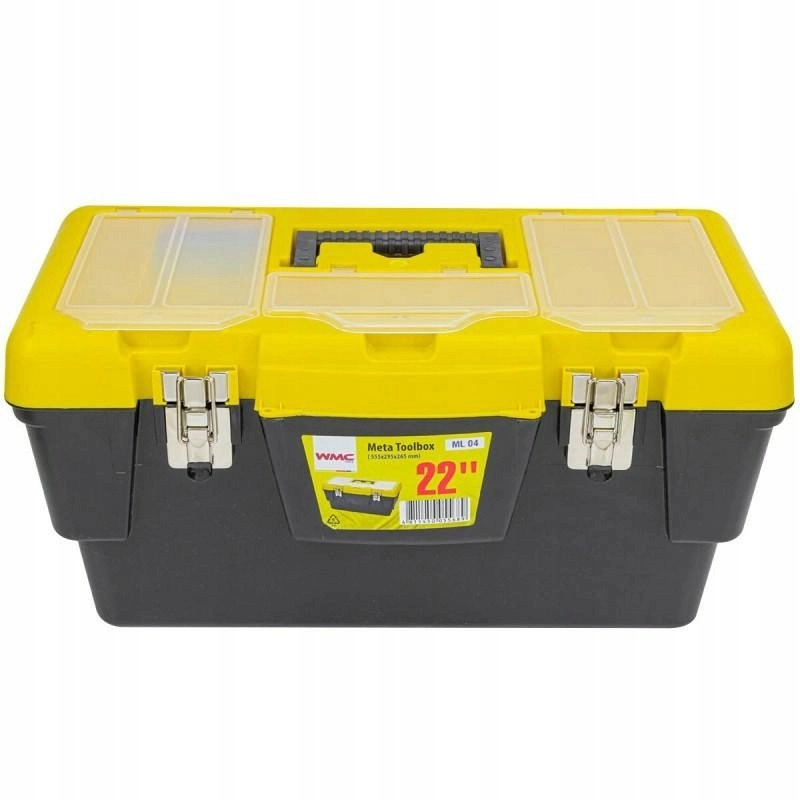 Plastic tool box 22`` (555x290x265mm) -