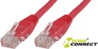 Microconnect B-UTP510R networking cable Red 10