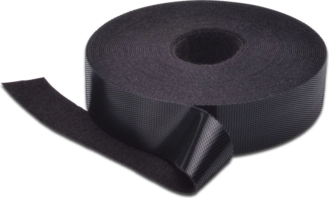 Velcro Tape 10m Black CABLETAPE 5711045726217
