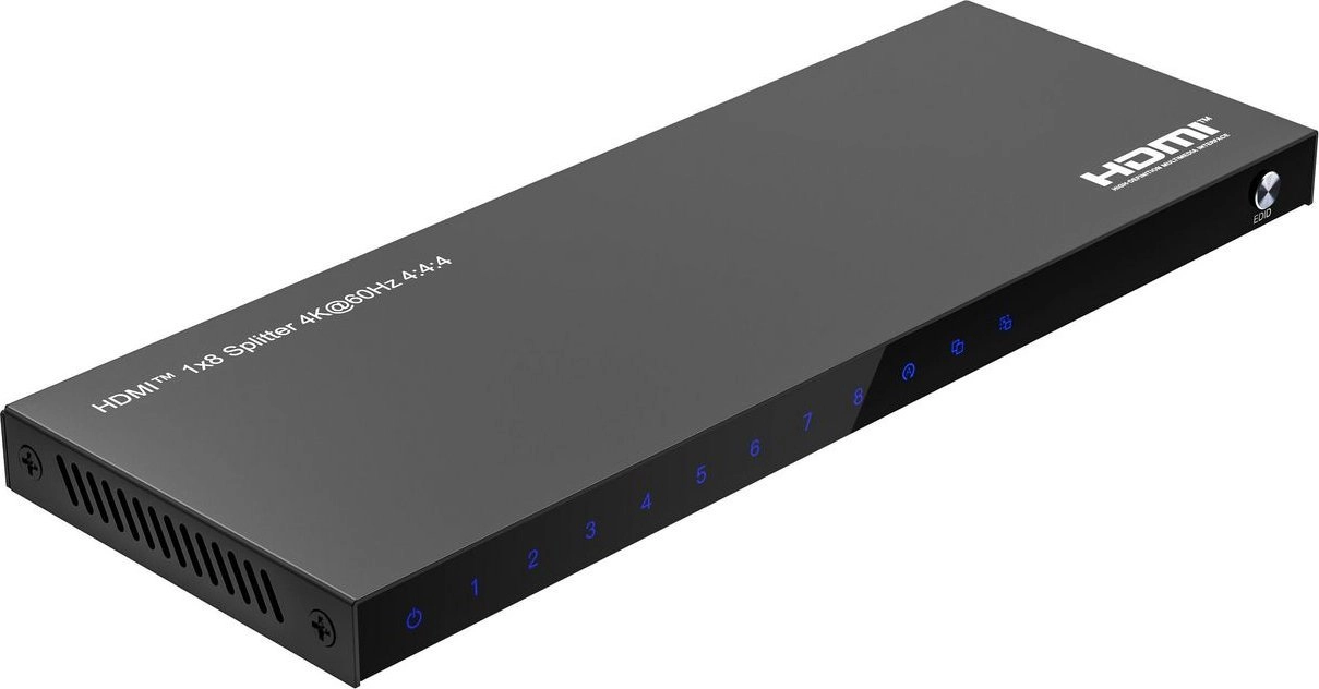 Microconnect MC-HDMISPLITTER0108-4K video splitter HDMI 8x