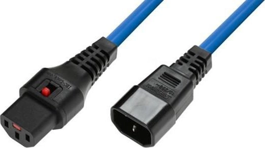 Microconnect MC-C13C14LOCK-2MB power cable Blue 2