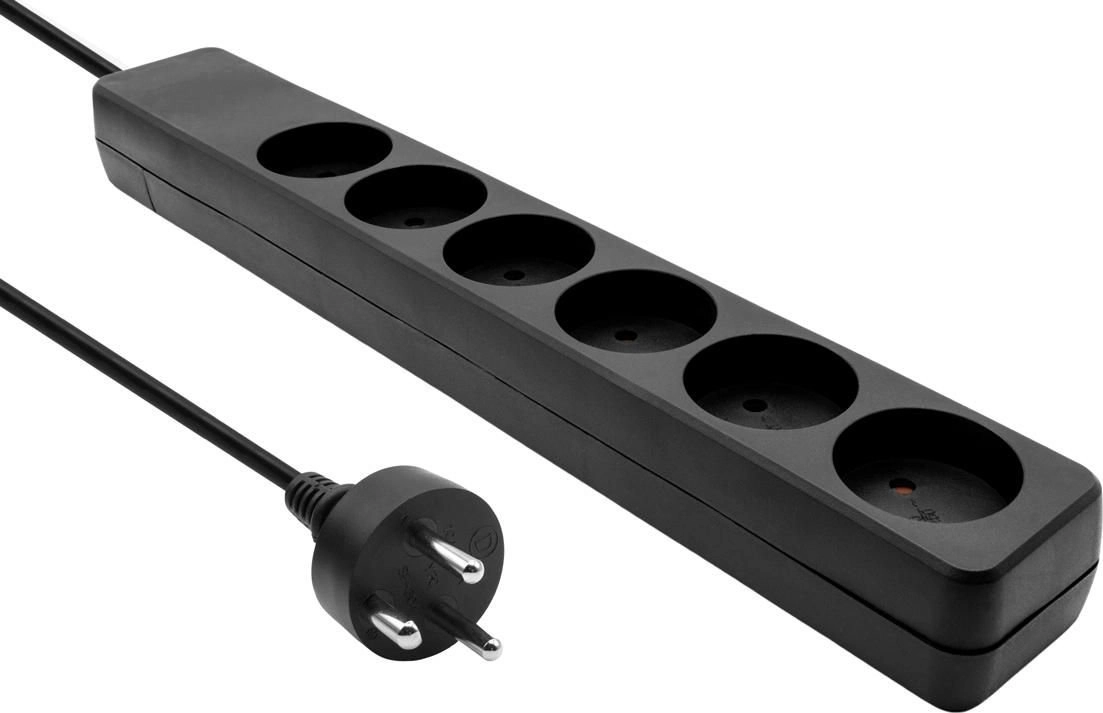 Microconnect MC-GRU0603DKB power extension 3 m