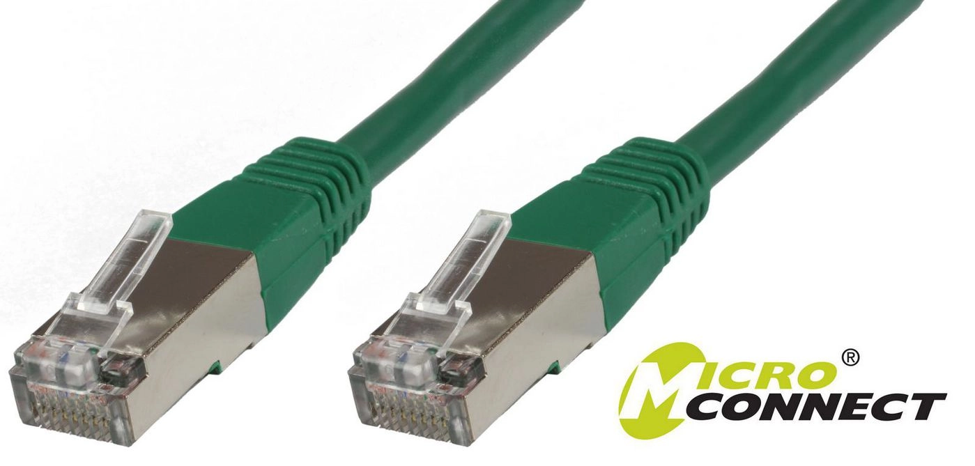 Microconnect B-FTP615G networking cable Green 15