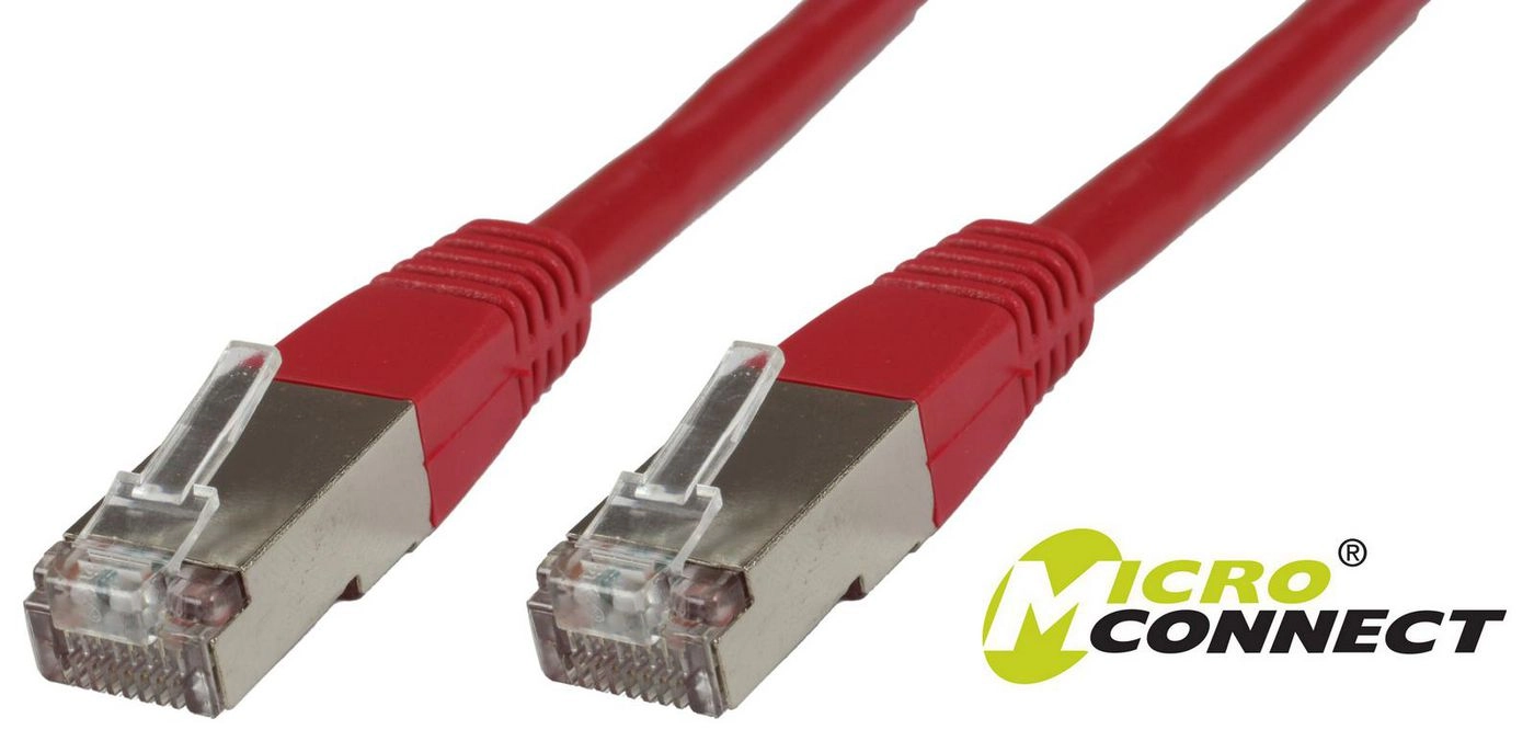 Microconnect B-FTP615R networking cable Red 15
