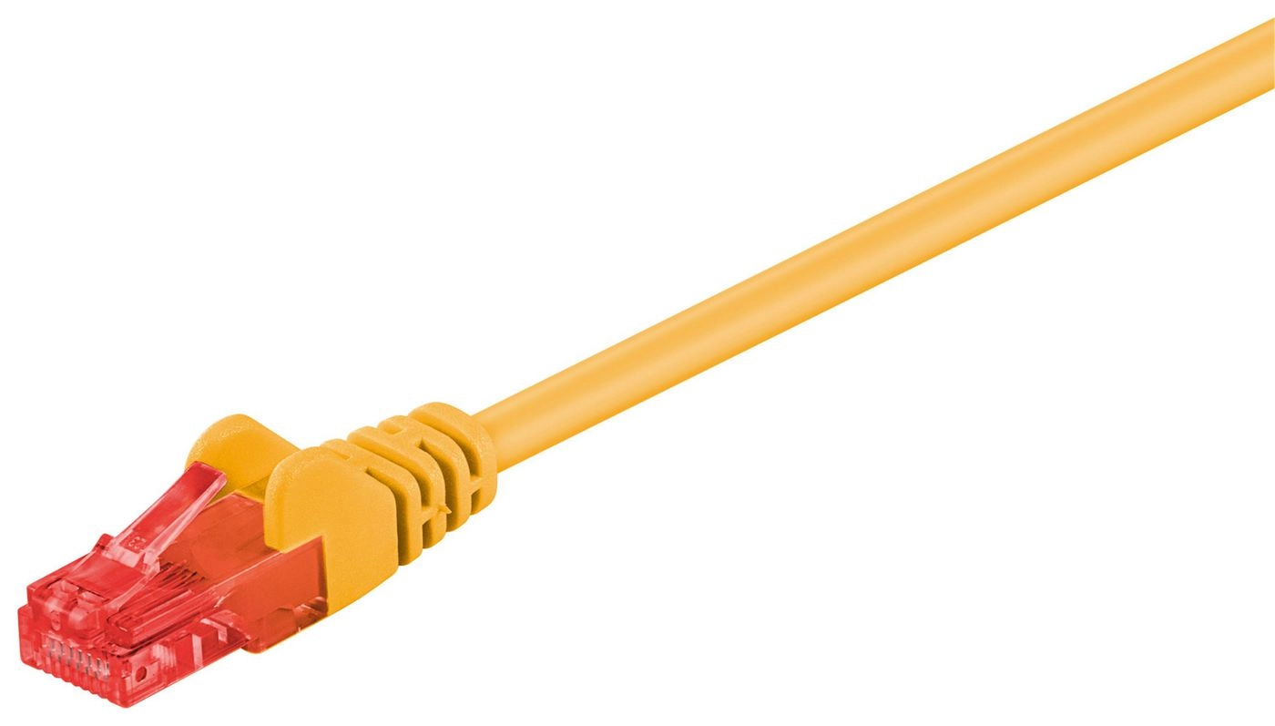 Microconnect B-UTP60025Y networking cable Yellow 0
