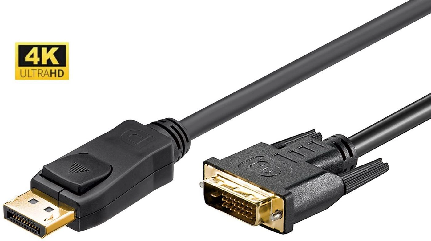 Microconnect DP-DVI-MM-100 video cable adapter 1
