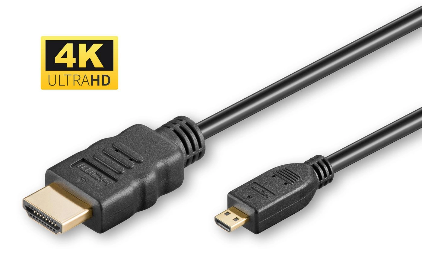 Microconnect 4K HDMI A-D cable  2m