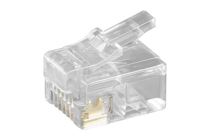 Microconnect KON502-10R wire connector RJ-12 6P6C