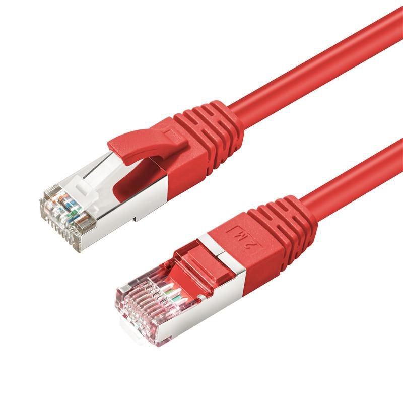 Microconnect MC-SFTP6A10R networking cable Red 10