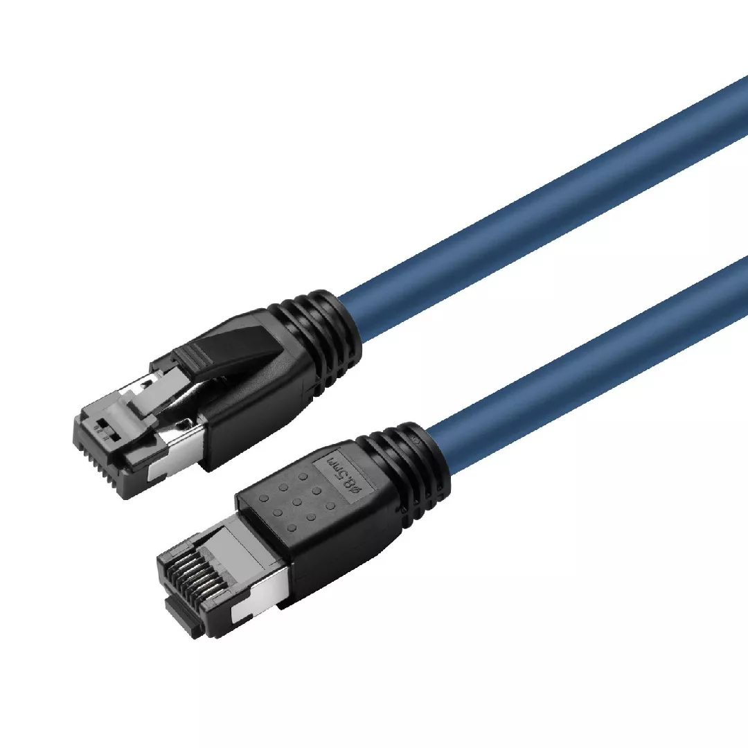 Microconnect MC-SFTP80025B networking cable Blue 0