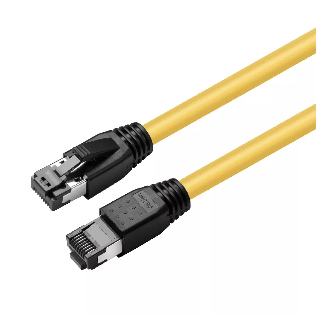 Microconnect MC-SFTP802Y networking cable Yellow 2
