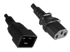 Microconnect PE030620 power cable Black 2