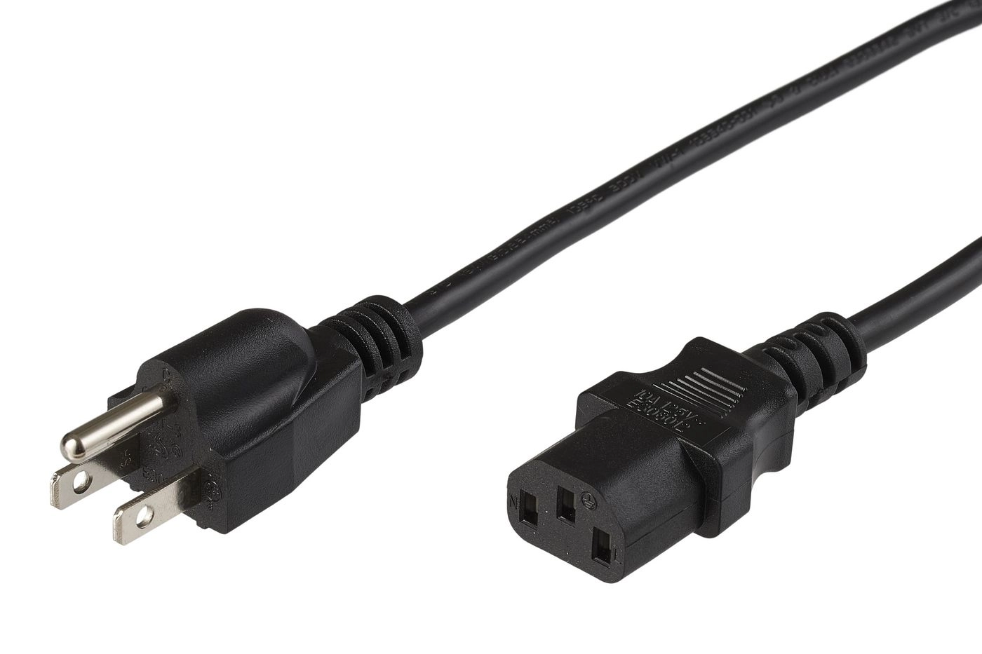 Microconnect PE110401 power cable Black 1