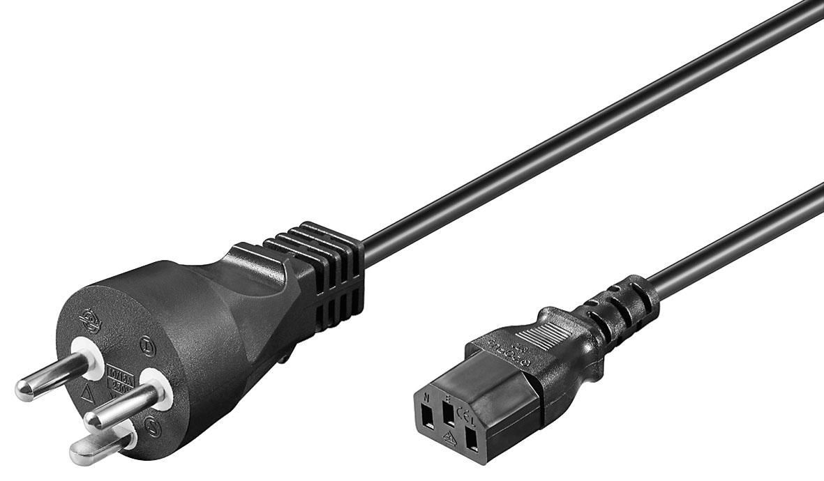 Microconnect PE120430R power cable Black 3